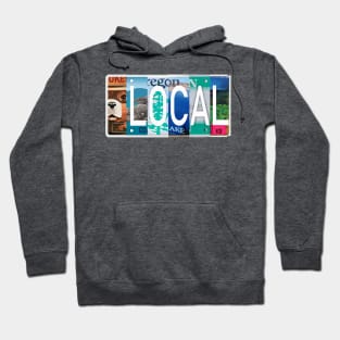 Oregon Local, License Plates Hoodie